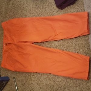 Coral dress pants